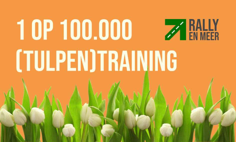 Nieuw: de 1 op 100.000 Tulpentraining