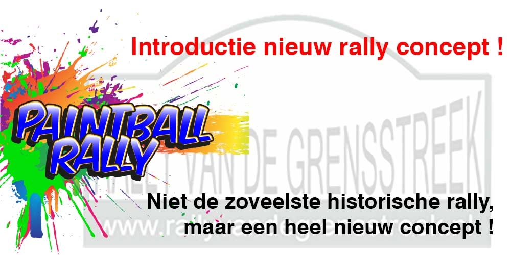 Introductie nieuw rally concept!  |  Paintball rally