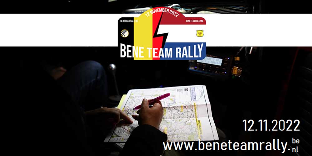 Nieuw in 2022: BeNe Team Rally 2022