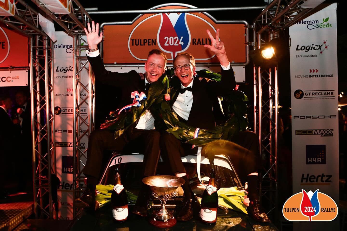 Boekel en Luksemburg winnen ook Tulpenrallye 2024!